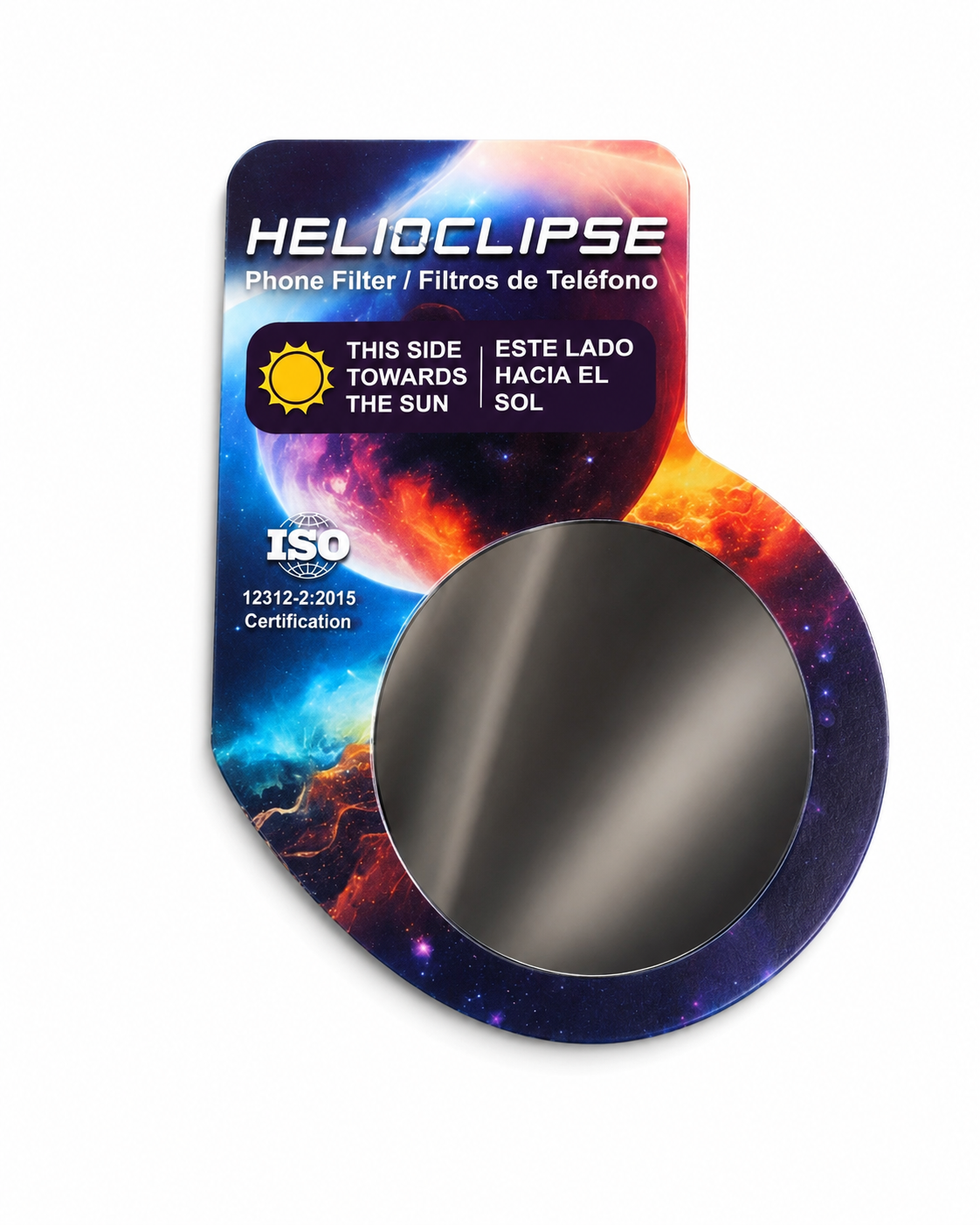 Filtre solaire smartphone et appareil photo HELIOCLIPSE – EN ISO 12312-2:2015